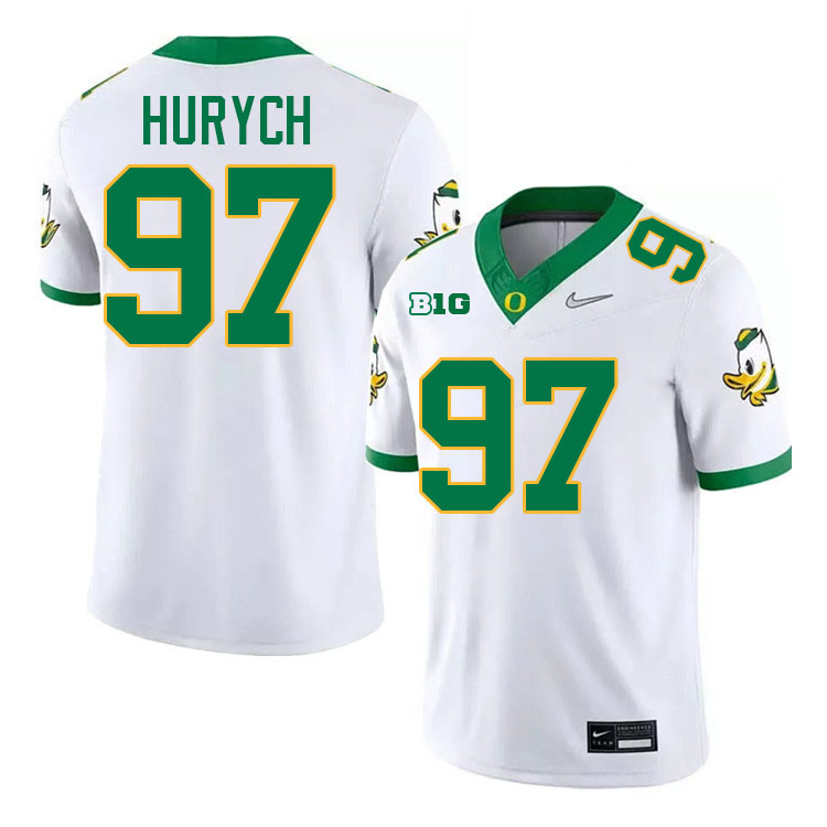 Gage Hurych Oregon Jersey,Oregon Ducks Football Uniforms,Jerseys Youth-White